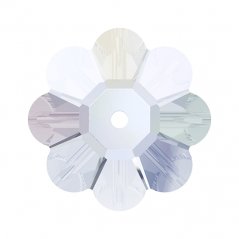 Swarovski 3700 Marquerite Lochrose Sew-on 12mm Crystal AB Unfoiled 1ks