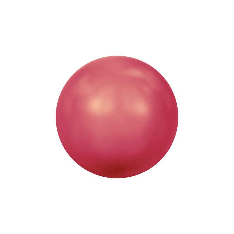 Swarovski 5810 Round Pearl 3mm Neon Red Pearl 20ks Swarovski 5810 Round Pearl 3mm Neon Red Pearl 20ks