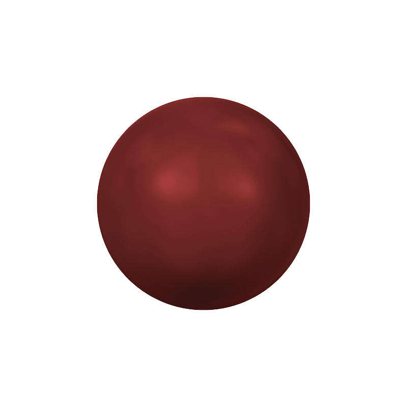 Swarovski 5810 Round Pearl 3mm Red Coral Pearl 20ks Swarovski 5810 Round Pearl 3mm Red Coral Pearl 20ks
