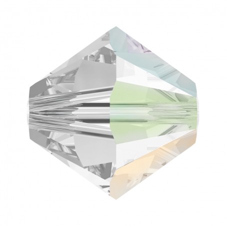 Swarovski 5328 4mm Crystal AB Satin