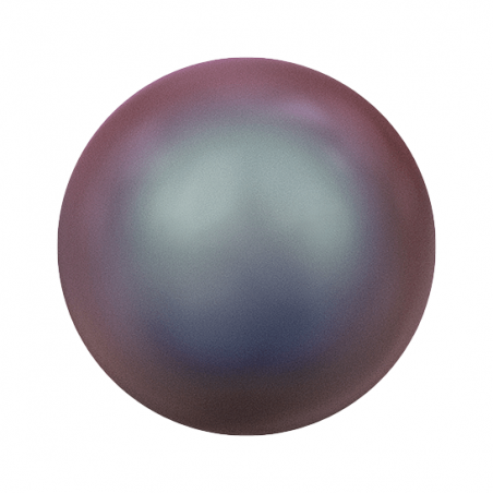 Swarovski 5810 Round Pearl 4mm Iridescent Red 20ks