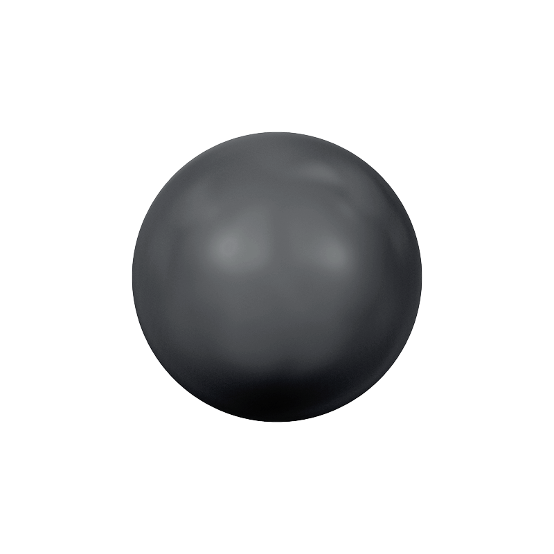 Swarovski 5810 Round Pearl 4mm Black Pearl 20ks Swarovski 5810 Round Pearl 4mm Black Pearl 20ks