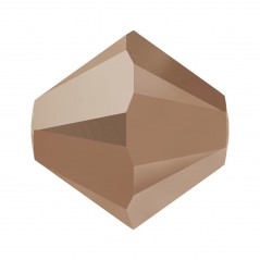 Swarovski 5328 4mm Crystal Rose Gold