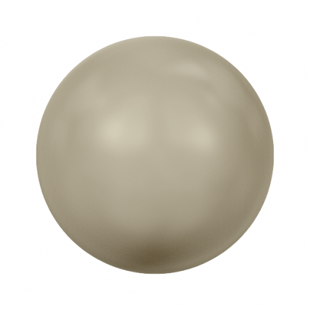 Swarovski 5810 Round Pearl 4mm Platinum-colored Pearl 20ks