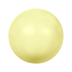 Swarovski 5810 Round Pearl 4mm Pastel Yellow Pearl 20ks