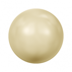 Swarovski 5810 Round Pearl 5mm Light Gold Pearl 15ks