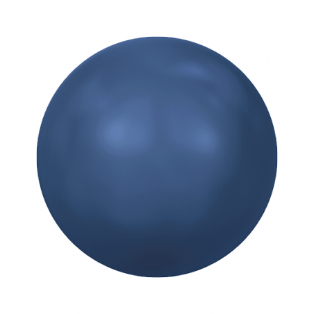 Swarovski 5810 Round Pearl 6mm Lapis Pearl 10ks