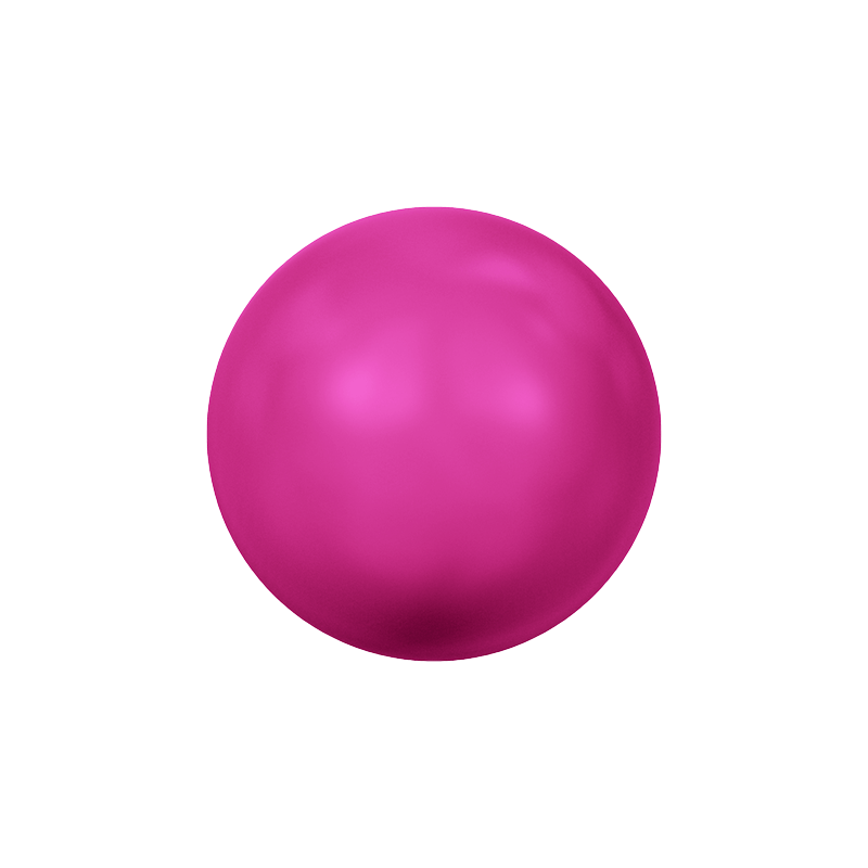 Swarovski 5810 Round Pearl 6mm Neon Pink Pearl 10ks