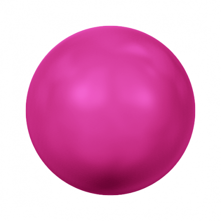 Swarovski 5810 Round Pearl 6mm Neon Pink Pearl 10ks