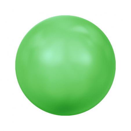 Swarovski 5810 Round Pearl 6mm Neon Green Pearl 10ks