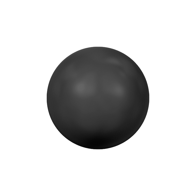 Swarovski 5810 Round Pearl 6mm Mystic Black Pearl 10ks Swarovski 5810 Round Pearl 6mm Mystic Black Pearl 10ks