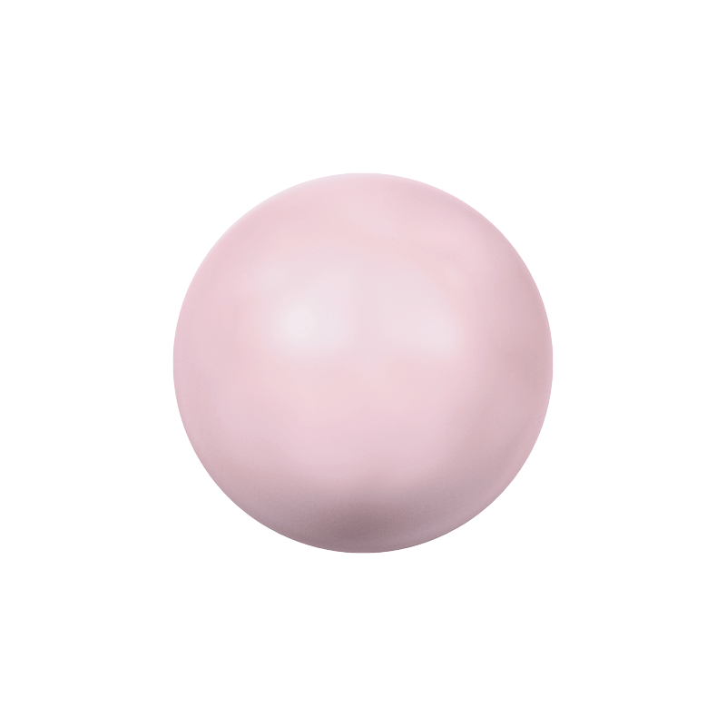 Swarovski 5810 Round Pearl 6mm Pastel Rose Pearl 10ks