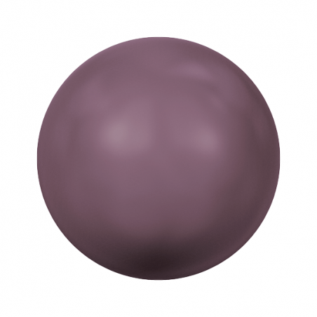 Swarovski 5810 Round Pearl 8mm Burgundy Pearl 5ks
