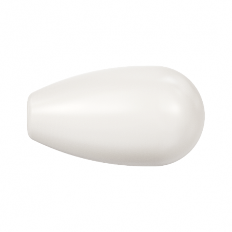 Swarovski 5816 Half-drilled Pear 11.5x6mm White Pearl 1ks