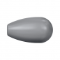 Swarovski 5816 Half-drilled Pear 11.5x6mm Grey Pearl 1ks