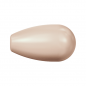 Swarovski 5816 Half-drilled Pear 15x8mm Rose Gold Pearl 1ks