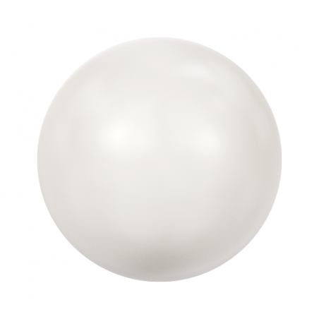 Swarovski 5817 Cabochon 6mm White Pearl 1ks