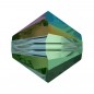 Swarovski 5328 4mm Emerald AB2X