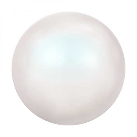 Swarovski 5817 Cabochon 8mm Perlescent White Pearl 1ks