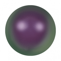 Swarovski 5817 Cabochon 8mm Iridescent Purple Pearl 1ks