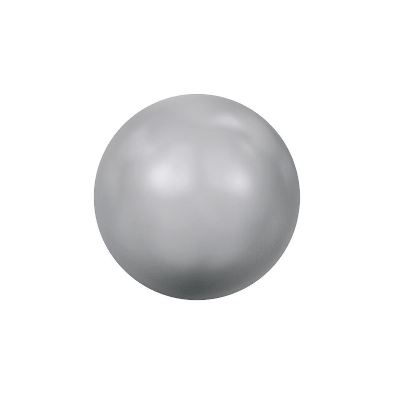 Swarovski 5817 Cabochon 10mm Light Grey Pearl 1ks