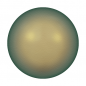 Swarovski 5817 Cabochon 10mm Iridescent Green Pearl 1ks