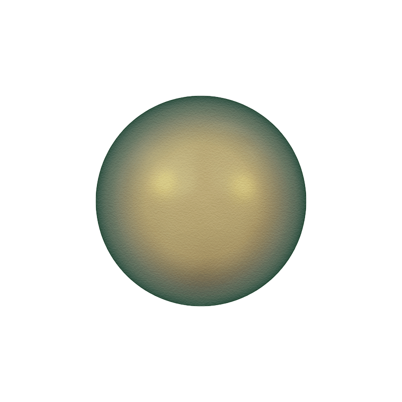 Swarovski 5818 Half-drilled Pearl 8mm Iridescent Green Pearl 1ks Swarovski 5818 Half-drilled Pearl 8mm Iridescent Green Pearl 1ks