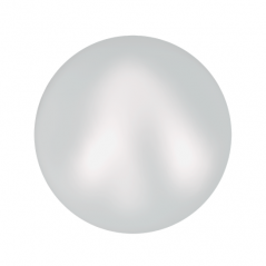 Swarovski 5818 Half-drilled Pearl 10mm Crystal Iridescent Dove Grey Pearl 1ks