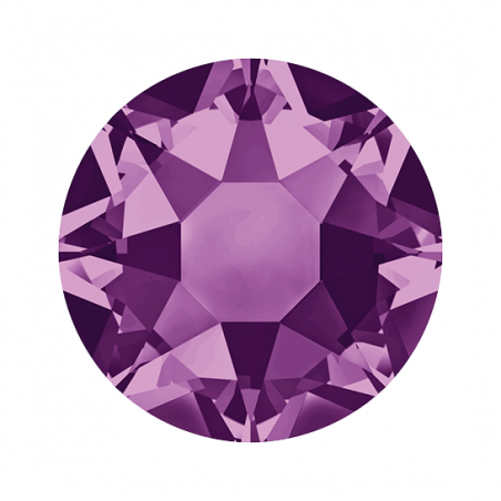 Swarovski 2078 Xirius Rose Hotfix 3mm Amethyst 36ks