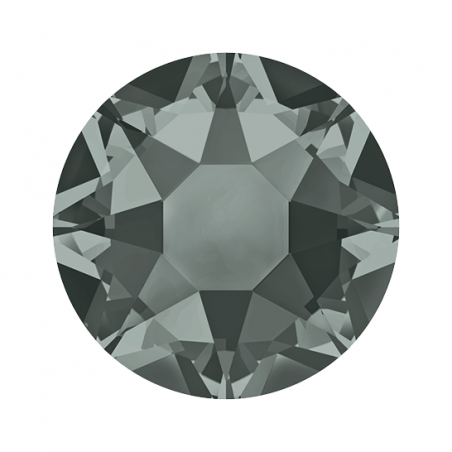 Swarovski 2078 Xirius Rose Hotfix 3mm Black Diamond 36ks