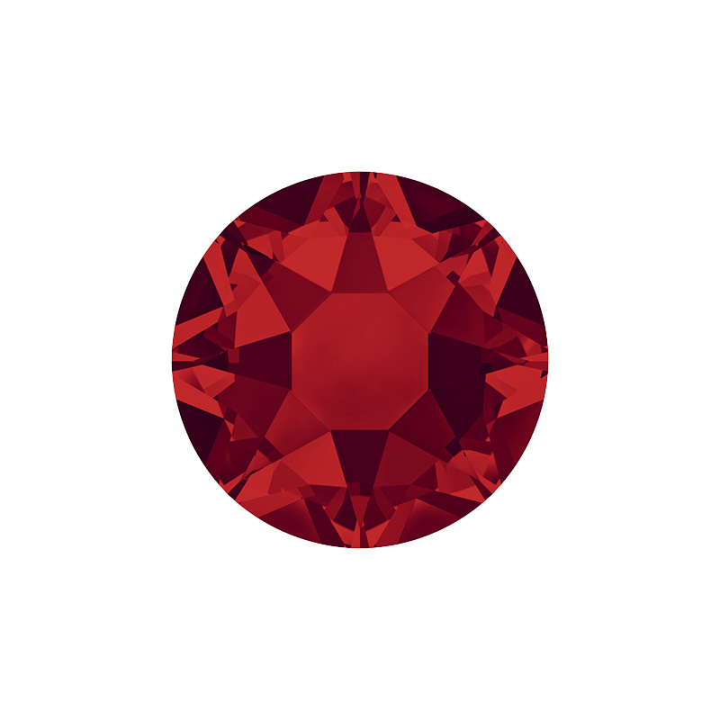 Swarovski 2078 Xirius Rose Hotfix 3mm Light Siam 36ks