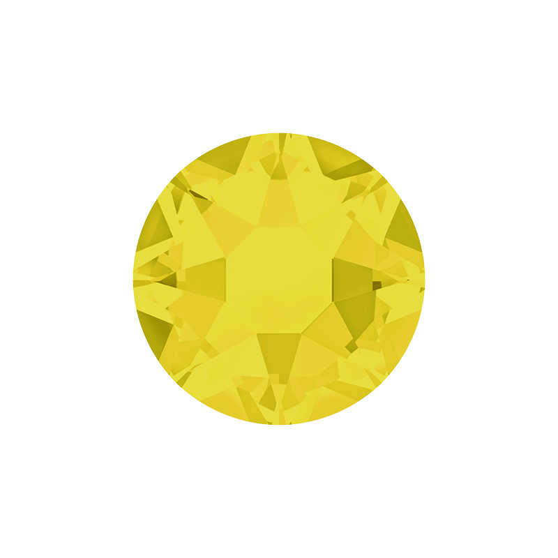 Swarovski 2078 Xirius Rose Hotfix 3mm Yellow Opal 36ks