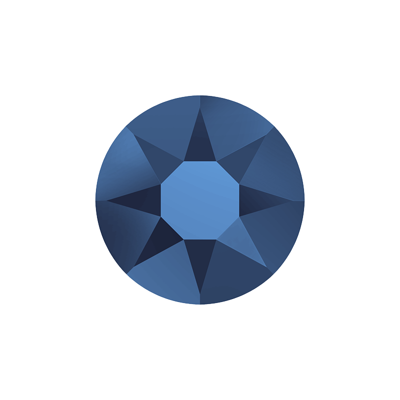 Swarovski 2078 Xirius Rose Hotfix 3mm Crystal Metallic Blue 36ks