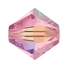 Swarovski 5328 4mm Light Rose AB2X