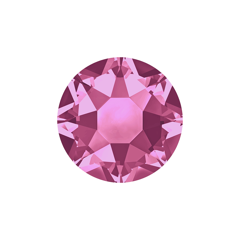Swarovski 2078 Xirius Rose Hotfix 4mm Rose 36ks