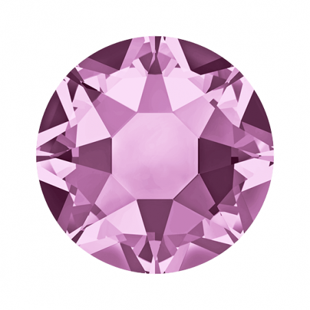 Swarovski 2078 Xirius Rose Hotfix 4mm Light Amethyst 36ks