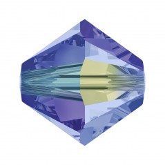 Swarovski 5328 4mm Light Sapphire AB2X