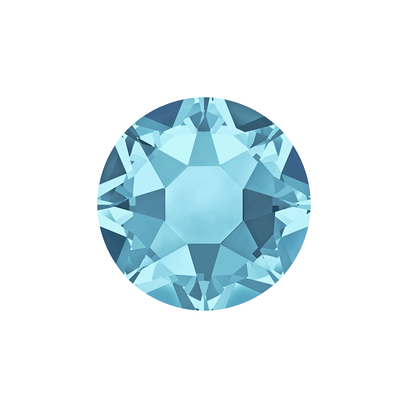 Swarovski 2078 Xirius Rose Hotfix 5mm Aquamarine 36ks Swarovski 2078 Xirius Rose Hotfix 5mm Aquamarine 36ks