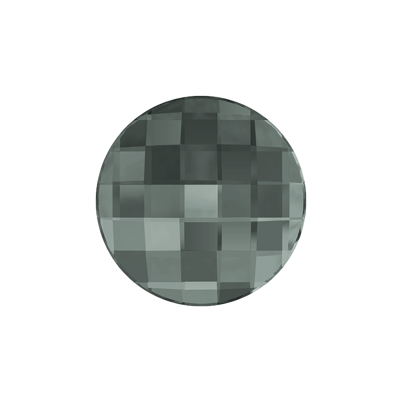 Swarovski 2035 Chessboard Circle 14mm Black Diamond 1ks Swarovski 2035 Chessboard Circle 14mm Black Diamond 1ks