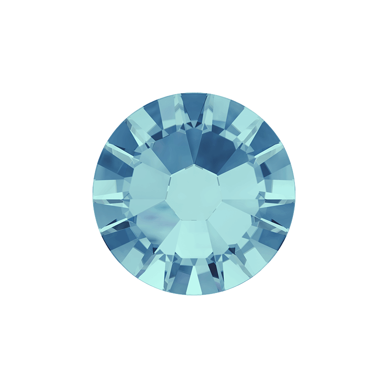 Swarovski 2058 Stick-on Strass 2.6mm Aquamarine 36ks
