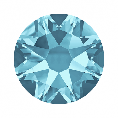 Swarovski 2088 Stick-on Strass 6mm Aquamarine 10ks