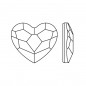 Swarovski 2808 Heart Stick-on 6mm Crystal Powder Rose 1ks
