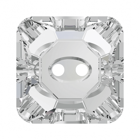 Swarovski 3017 Square Button 12mm Crystal 1ks