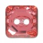 Swarovski 3017 Square Button 12mm Padparadscha 1ks