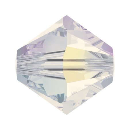 Swarovski 5328 4mm White Opal AB2X