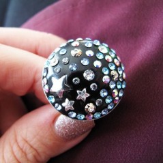 Swarovski Ceralun™ hmota Dark Sapphire 20gr