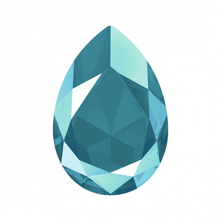 Swarovski 4327 Pear 30x20mm Crystal Azure Blue