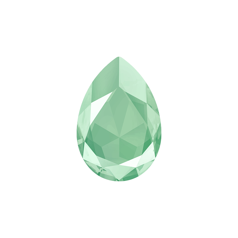 Swarovski 4327 Pear 30x20mm Crystal Mint Green