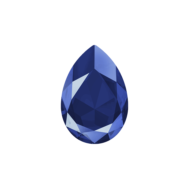 Swarovski 4327 Pear 30x20mm Crystal Royal Blue Swarovski 4327 Pear 30x20mm Crystal Royal Blue