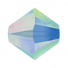 Swarovski 5328 4mm Turquoise AB2X